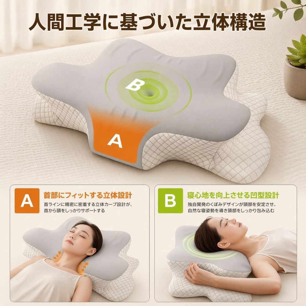 ネックケア快眠枕